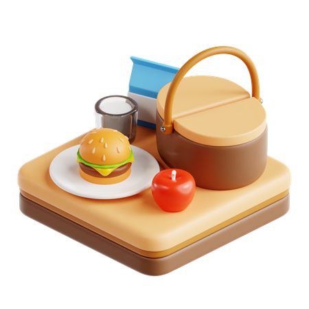 Picnic  3D Icon