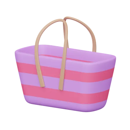 Picnic Bag  3D Icon