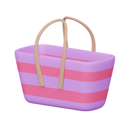 Picnic Bag  3D Icon
