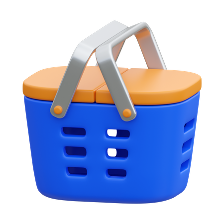 Picnic Basket  3D Icon