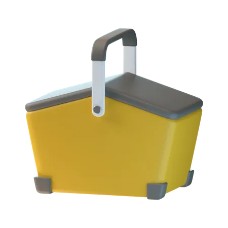 Picnic Basket  3D Icon