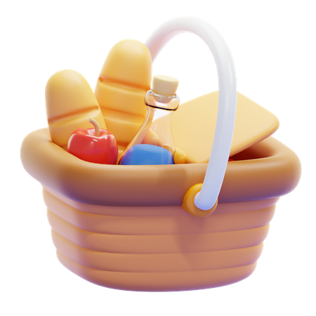 PICNIC BOX  3D Icon