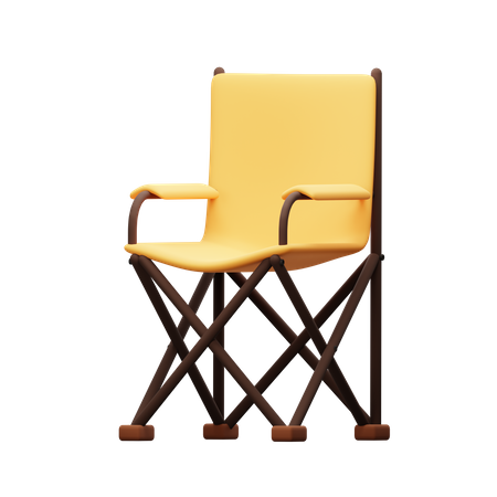 Picnic chair  3D Icon