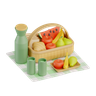 picnic 3d logo