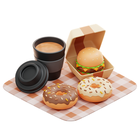 Picnic Snack  3D Icon