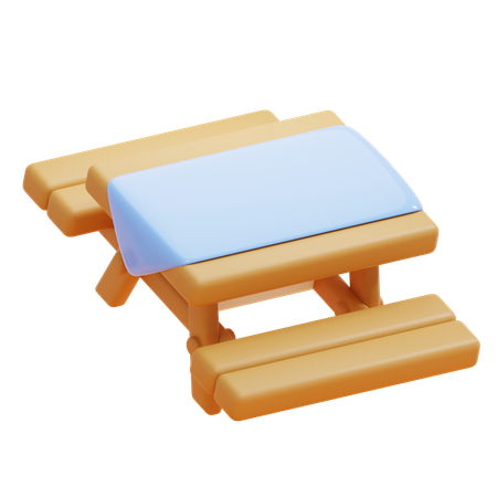 PICNIC TABLE  3D Icon