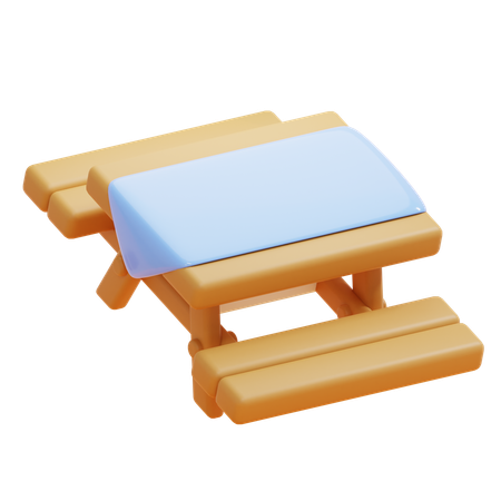 PICNIC TABLE  3D Icon