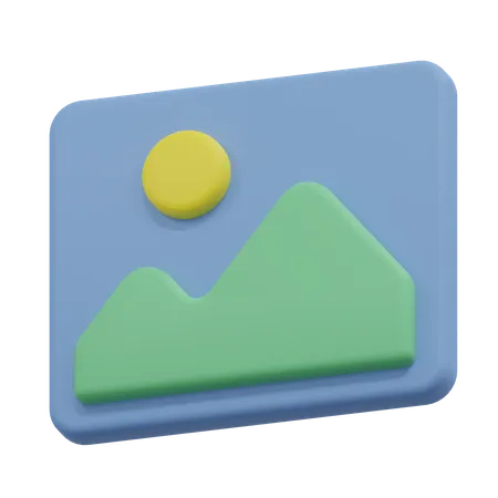 Picture  3D Icon