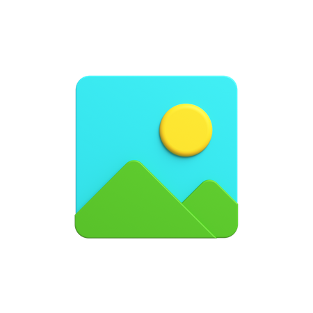 Picture  3D Icon