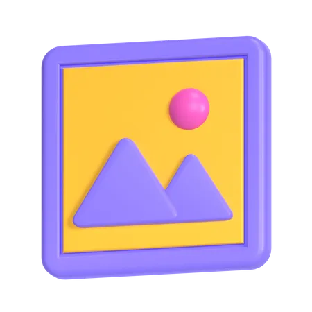Picture  3D Icon
