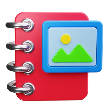 Picture book  3D Icon