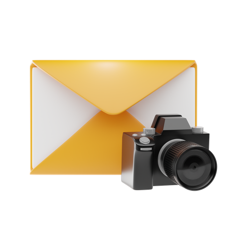 Picture Email  3D Icon