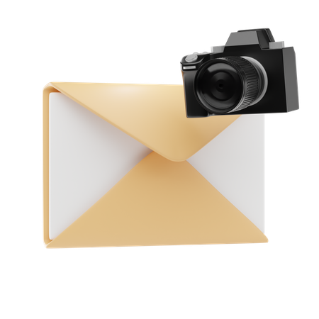 Picture Email  3D Icon