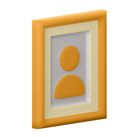 Picture Frame  3D Icon