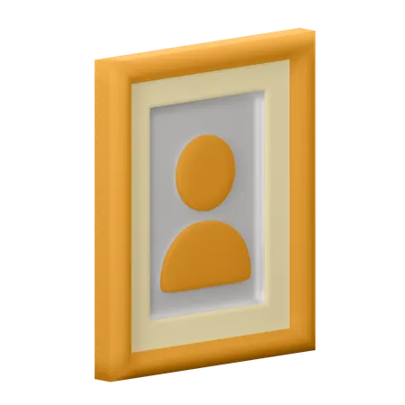 Picture Frame  3D Icon