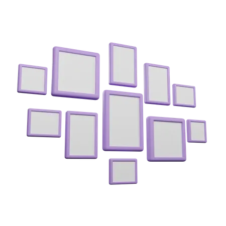 Picture frame  3D Icon