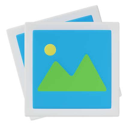 Pictures  3D Icon