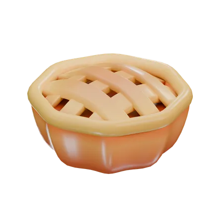 パイケーキ  3D Icon