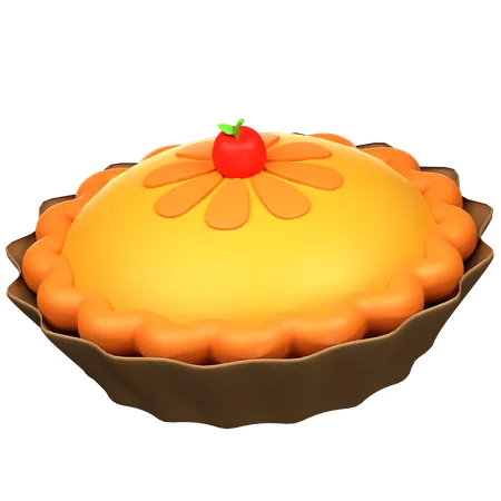 Pie Cake  3D Icon