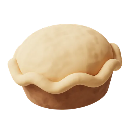 Pie Cake  3D Icon