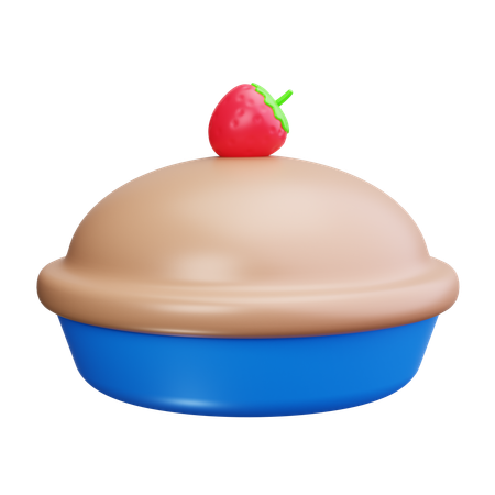 Pie Cake  3D Icon