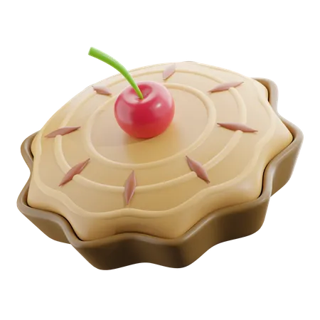Pie Cake  3D Icon
