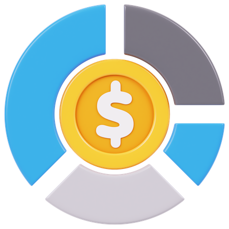 Pie Chart 01  3D Icon