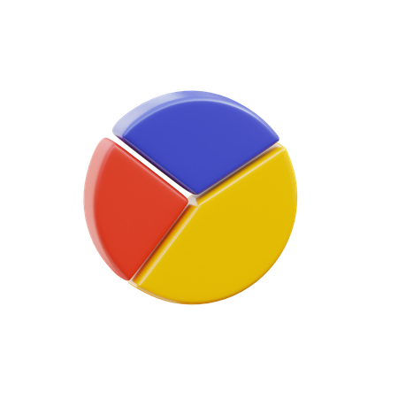 Pie Chart  3D Icon