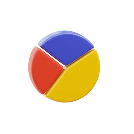 Diagramme circulaire  3D Icon