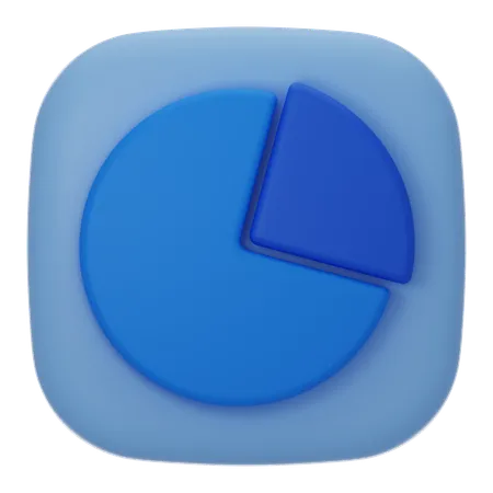 Pie Chart 3 D User Interface 3D Icon