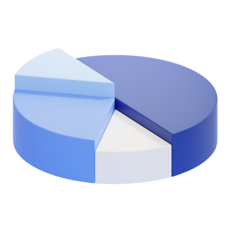 Pie Chart  3D Icon