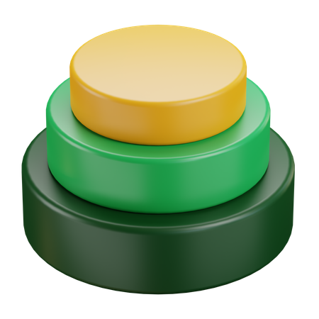 円グラフ  3D Icon