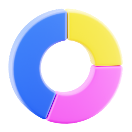 Diagramme circulaire  3D Icon