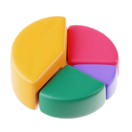 Diagramme circulaire  3D Icon