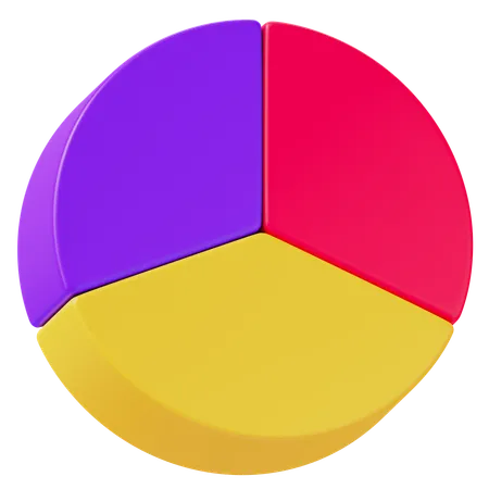 Diagramme circulaire  3D Icon