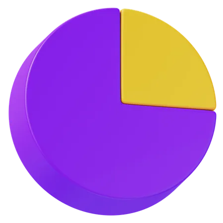 Diagramme circulaire  3D Icon