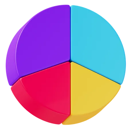 Diagramme circulaire  3D Icon