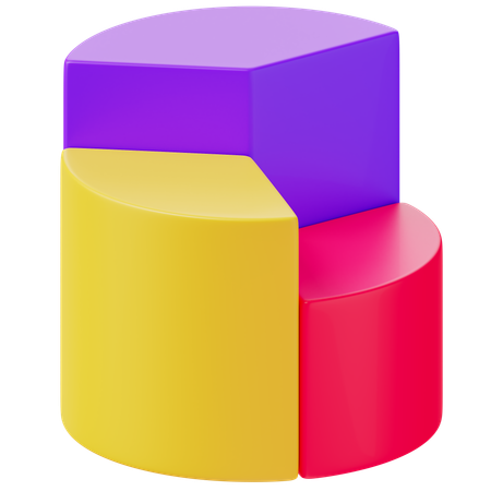 Diagramme circulaire  3D Icon