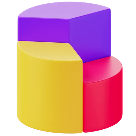 Diagramme circulaire  3D Icon