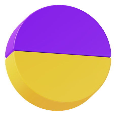 Diagramme circulaire  3D Icon