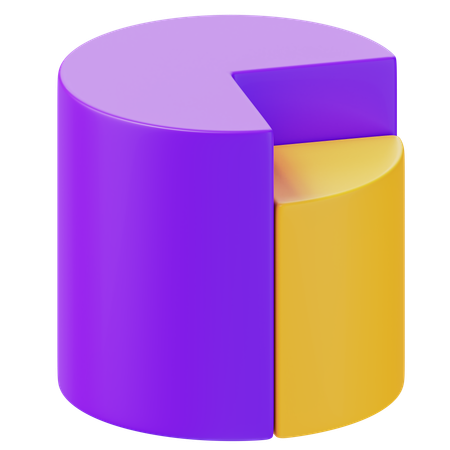 Diagramme circulaire  3D Icon