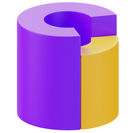 Diagramme circulaire  3D Icon