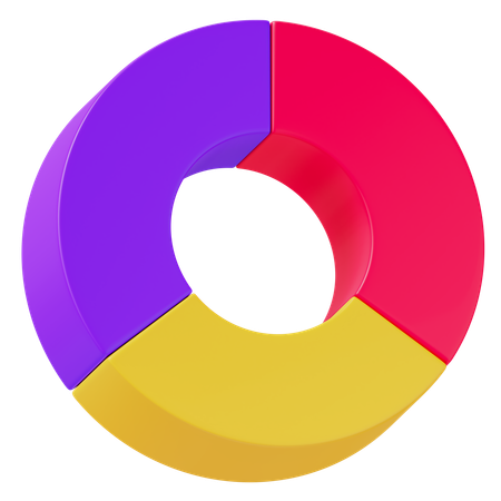 Diagramme circulaire  3D Icon