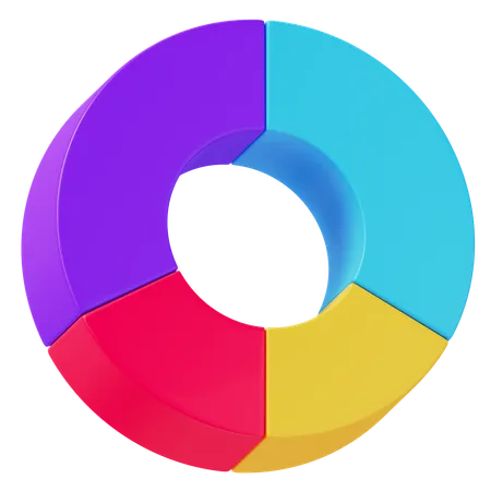 Diagramme circulaire  3D Icon