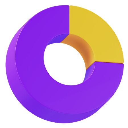 Diagramme circulaire  3D Icon