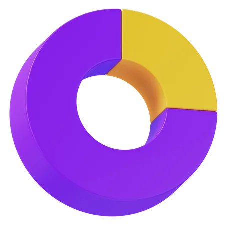 Diagramme circulaire  3D Icon