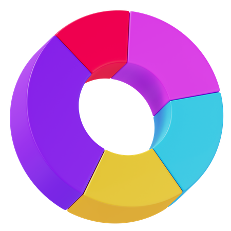 Diagramme circulaire  3D Icon