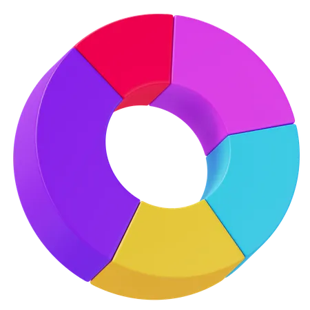 Diagramme circulaire  3D Icon