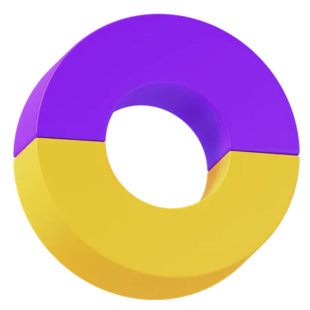 Diagramme circulaire  3D Icon