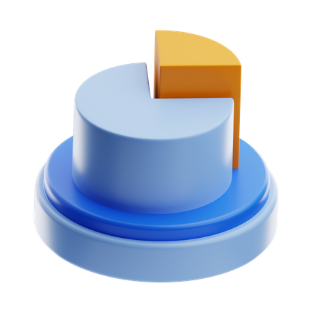 Pie Chart  3D Icon